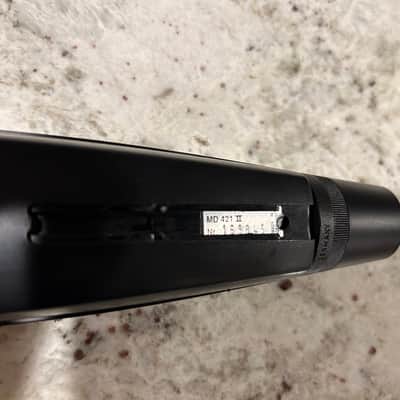 Sennheiser MD 421 II Cardioid Dynamic Microphone 2002 - Present - Black image 3