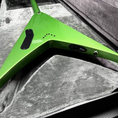 2023 Kramer Dave Mustaine Vanguard Rust In Peace - Alien Tech Green image 9