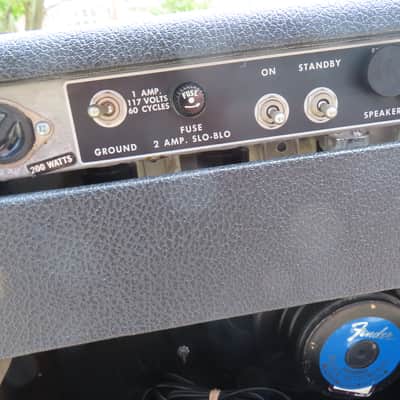 FENDER DELUXE REVERB early 1968 SILVERFACE BLACKFACE AB763 1 OWNER w/ COVER MINT! ORIGINAL RECEIPT! MOTOWN! image 11