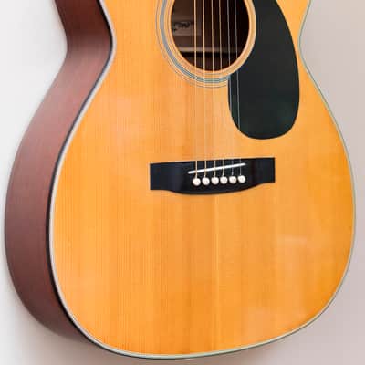 1972 Fender Japan F25 Folk-style Spruce Mahogany acoustic guitar with original case - Excellent! image 3