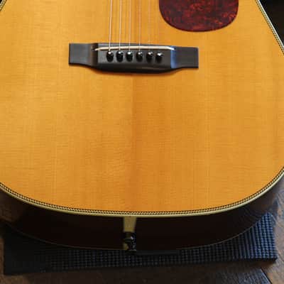 1995 Martin Custom HD-28 S 12-Fret Slotted LR Baggs Acoustic Guitar Natural + OHSC image 5