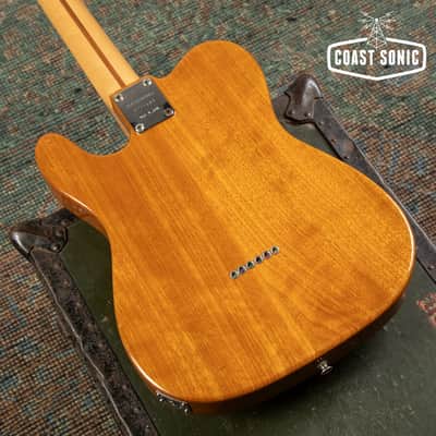 1977 Aria Pro II "Backaroo" TE-500 Thinline Telecaster Made in Japan Matsumoku w/case image 9