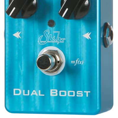 Suhr Dual Boost Pedal in Original Blue Enclosure image 3