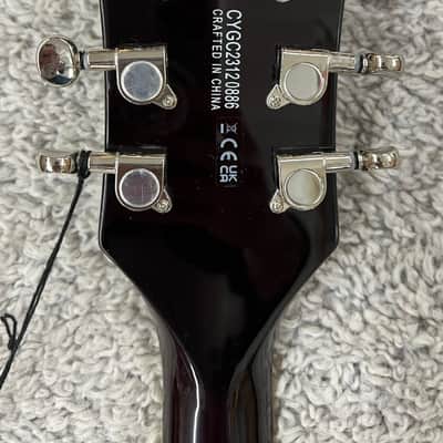 Gretsch G5655T-QM Electromatic Center Block Jr Quilted Maple w/Bigsby, Sweet Tea image 4