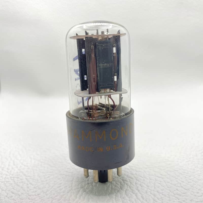 RCA / Hammond 6SN7GTB Vintage Black Plate Preamp Vacuum Tube Tested USA image 1