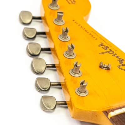 1989 Fender Japan STD-62 Stratocaster Guitar Neck Loaded Rosewood MIJ Fujigen image 8