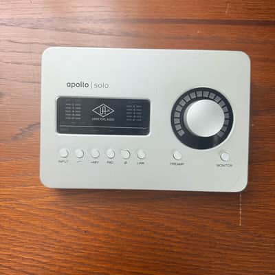 Universal Audio Apollo Solo Heritage Edition Thunderbolt 3 Audio Interface 2020 - Present Silver imagen 2