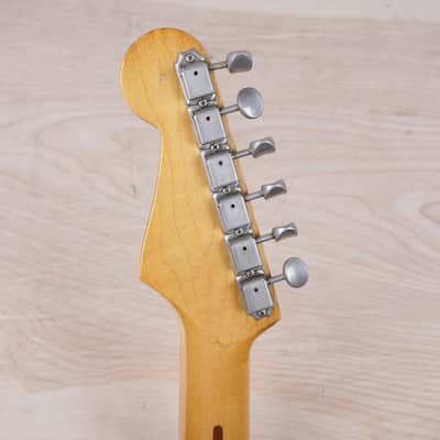 Fender ST57-70 Stratocaster '57 Reissue MIJ 1993 Black USA Vintage Pickups Made in Japan Fujigen w/ Bag image 17