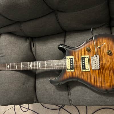PRS SE Custom 24 2021 - Present Black Gold Burst image 14