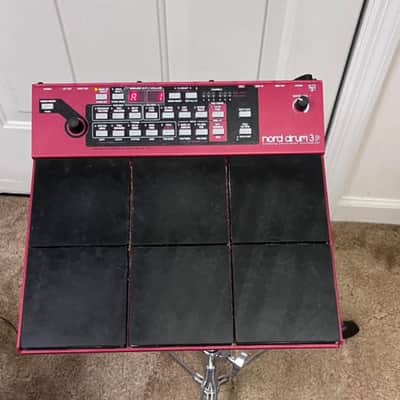 Nord Drum 3P 6-Channel Modeling Percussion Synthesizer 2016 - Present - Red image 1