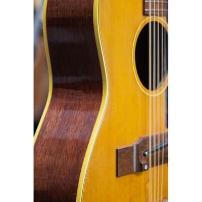 1966 Gibson B-25-12N natural image 13