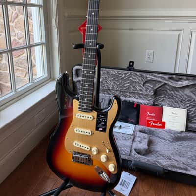 2026 Fender American Ultra II Stratocaster Ebony Fretboard - Ultraburst image 4