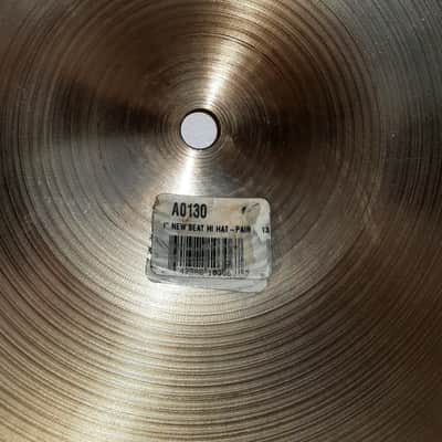 Zildjian 13" A Series New Beat Hi-Hat Cymbals (Pair) 2013 - Present - Traditional image 9