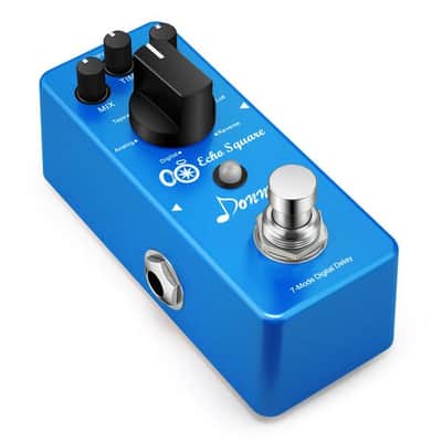 Multi Digital Delay Pedal Echo Square Guitar Effect Pedal 7 Modes image 2