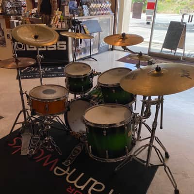 Pearl Session Custom Green Laquer image 2