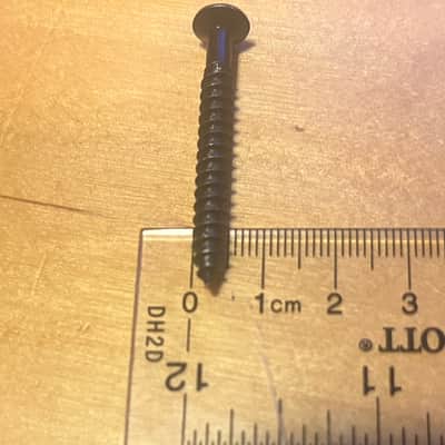 Electric Bass Guitar Metal Neck Plate - Black - With Gasket And Screws - New image 5