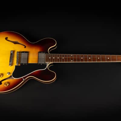 2020 Gibson Custom Shop '59 ES-335 Reissue - Vintage Burst VOS | USA 1959 Semi-Hollow 3.49kg | CoA OHSC image 3