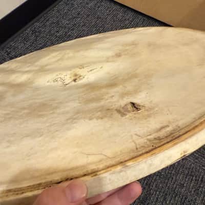 Grouping of Vintage Slingerland Calfskin Heads Pairs of 16", 22", 28" (Rm3) image 14