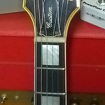 Morris (H&S Anderson) Moridaira Les Paul Custom Black beauty 1980 - EBONY fretboard image 3