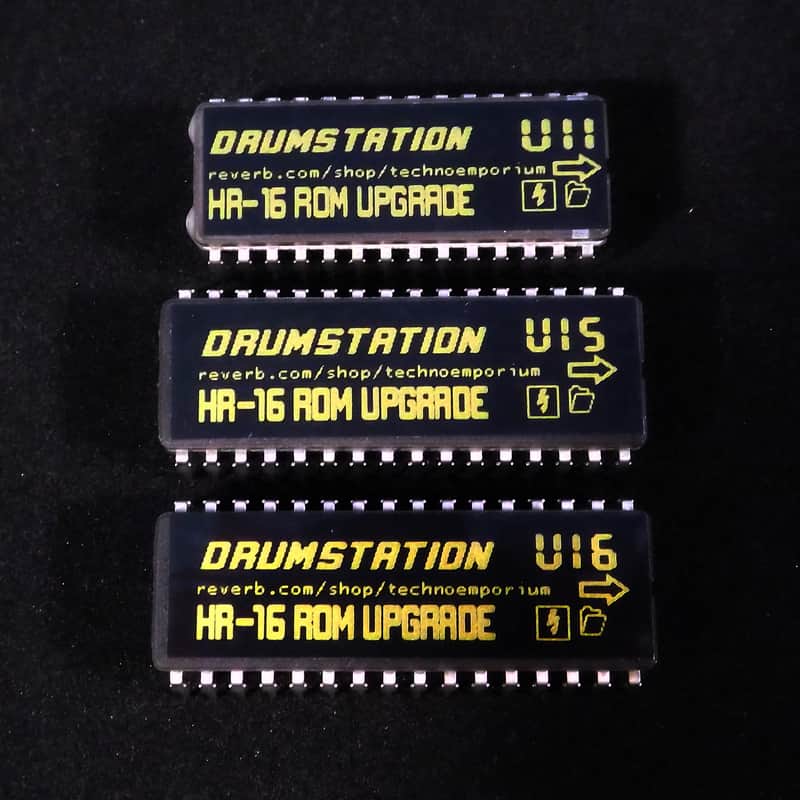 Alesis HR-16 parts - Novation Drumstation ROM chipset image 1
