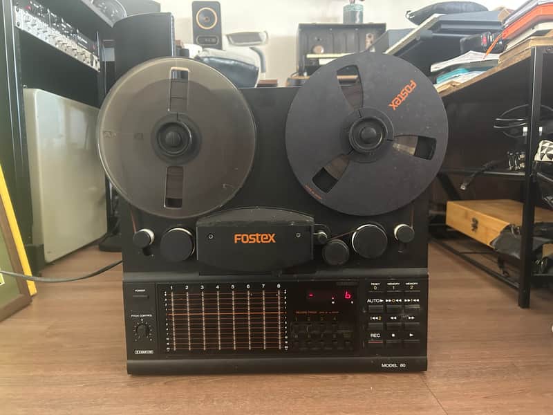 Fostex Model 80 — 8-Track 1/4" Reel-to-Reel Multitrack Recorder image 1