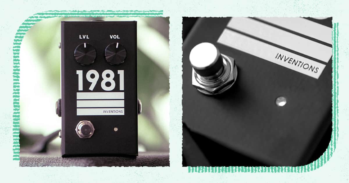 1981 Inventions Launches Second-Ever Pedal: LVL | Reverb News