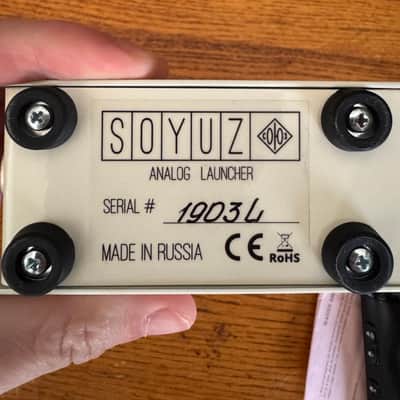 Soyuz Microphones The Launcher Inline Mic Preamp / Gain Booster 2019 - Cream image 4