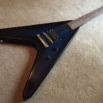 Mahar Flying v 2000s Blue Sunburst image 1