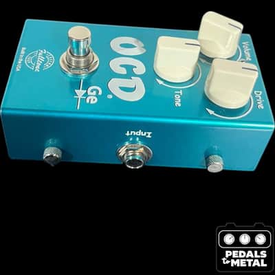 Fulltone Custom Shop OCD-GE Germanium Overdrive 2019 - Tahitian Teal - X17628 image 6