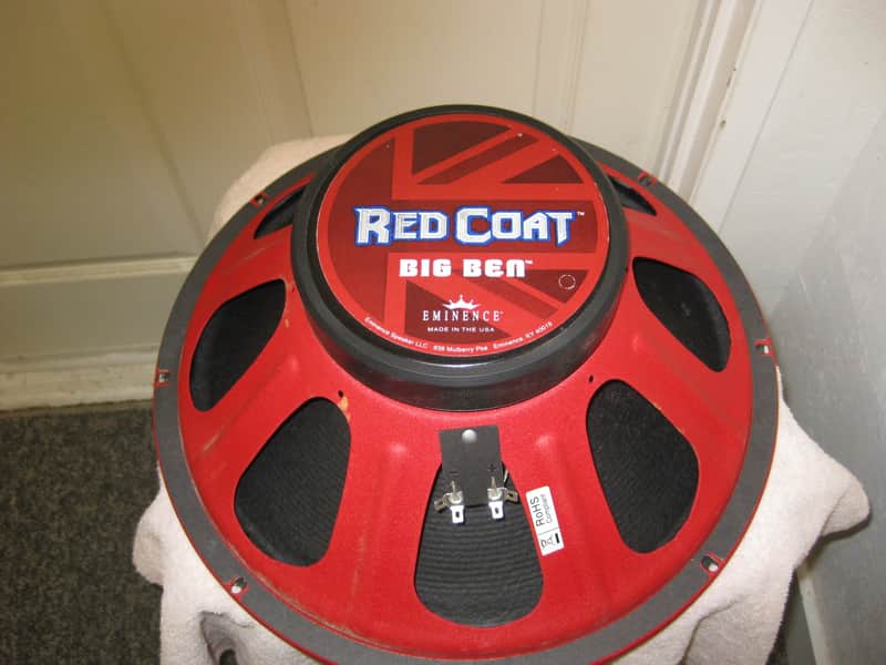 Eminence Red Coat Big Ben 15" Guitar Speaker image 1