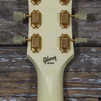 Gibson Custom Shop Elliot Easton Left-Handed SG - White & Gold w/Cs & Box image 9