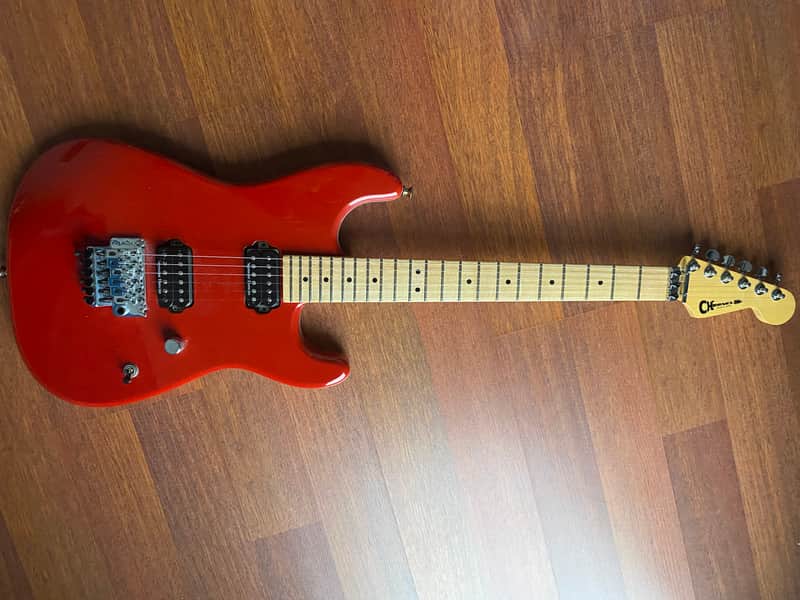 Charvel San dimas 2010 - Ferrari red image 1