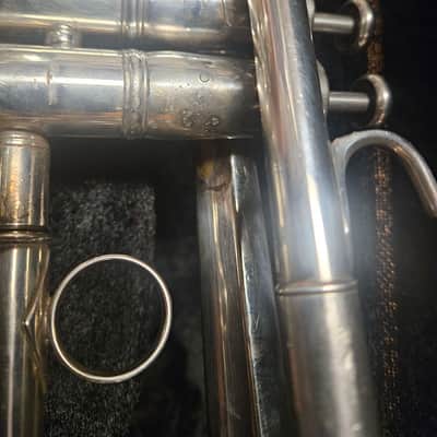 Yamaha Xeno 8335RGS Silver Trumpet W/ Reversed Leadpipe, Gold Brass Bell! image 14