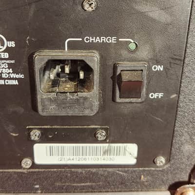 Alesis TransActive Mobile PA Speaker System w/ iPod Dock - Cracked Face Plate image 8