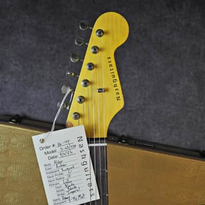 Nash S-63 SSH HSS New from Authorized Dealer 2025 - Amber Heavy Aged image 7