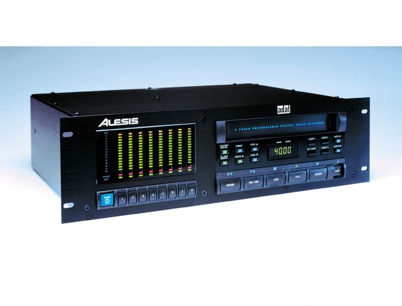 Alesis ADAT AI3 Analog-Optical Interface 1990s - Black image 1