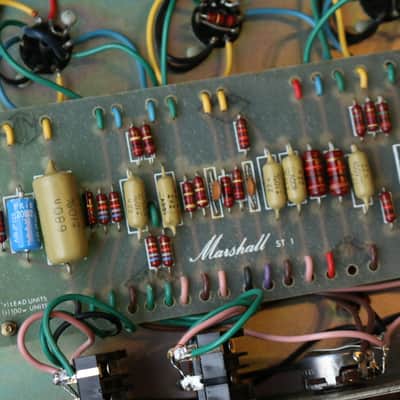 1976 Marshall Super Lead 100 MKII 2-Channel 100-Watt 6550 Head (w/ Master Volume Mod) image 20