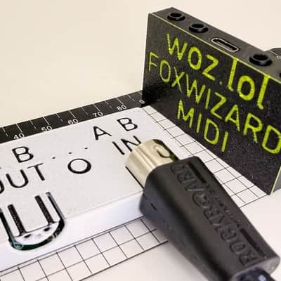 Foxwizard Mini MIDI Multitool • TRS A&B USB-C Adapter & Router image 2