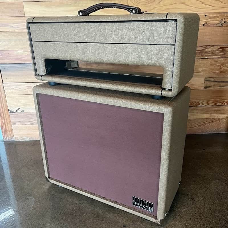 Mojotone British 20 Watt Head w/ matching Lite 1x12" Extension Cabinet image 1