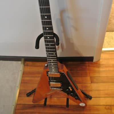 Custom Handmade Blank Flying V Bonamassa "Amos" inspired - Tracy Cox craftsmanship - with hard case image 9