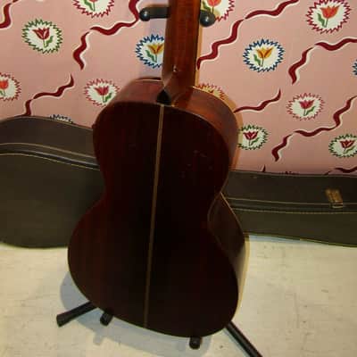 Washburn New Model 1897 Parlor Guitar 1800s - Natural image 5