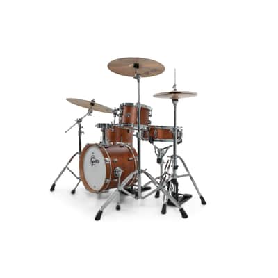 Gretsch CC2-M264 Catalina Club Satin Walnut Glaze - Drum Shell Set image 9