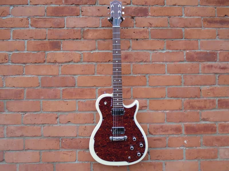 Godin Radiator Trans Cream SF Guitar w/bag-store demo image 1