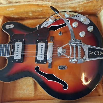Vox Ultrasonic 1967 - sunburst image 4