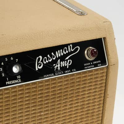 Fender Bassman top 50 Watt blonde-blackface (Pre-owned) image 6