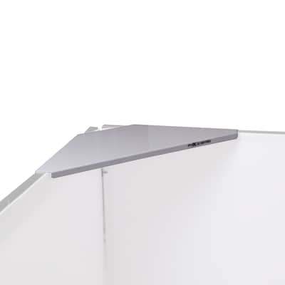 Pro X 4 Panel DJ Facade MK3 Black Frame + 2 Corner Shelves & Carry Bag + Black and White Scrims + 4x Wash Lights + 3x DMX Cables imagen 5