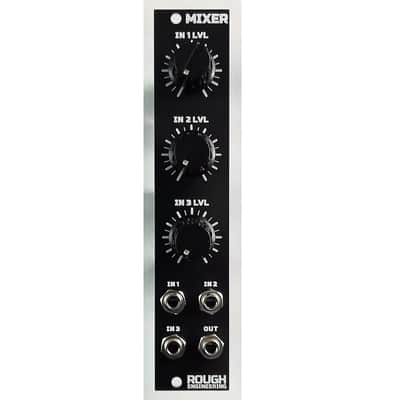 Rough Engineering 3 channel Mixer Eurorack Module 5hp Black Panel + PCB DIY image 2