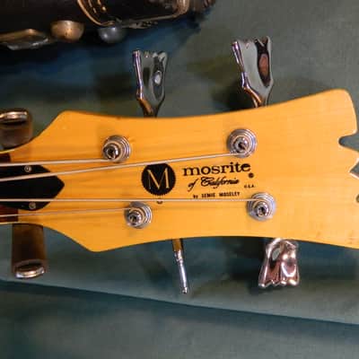 Mosrite KB-300 1970 Walnut Brown image 4