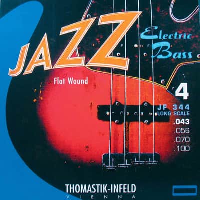 Thomastick Jf344 Bass Guitar Jazz Flatwound String Set image 1
