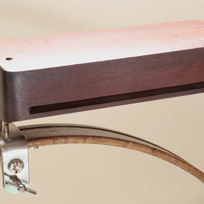 Giant Chi Fu Rosewood Wood Block (1920s) with Leedy/Ludwig Nickel Plated Holder (1950s) / INSPECTED & TESTED image 8